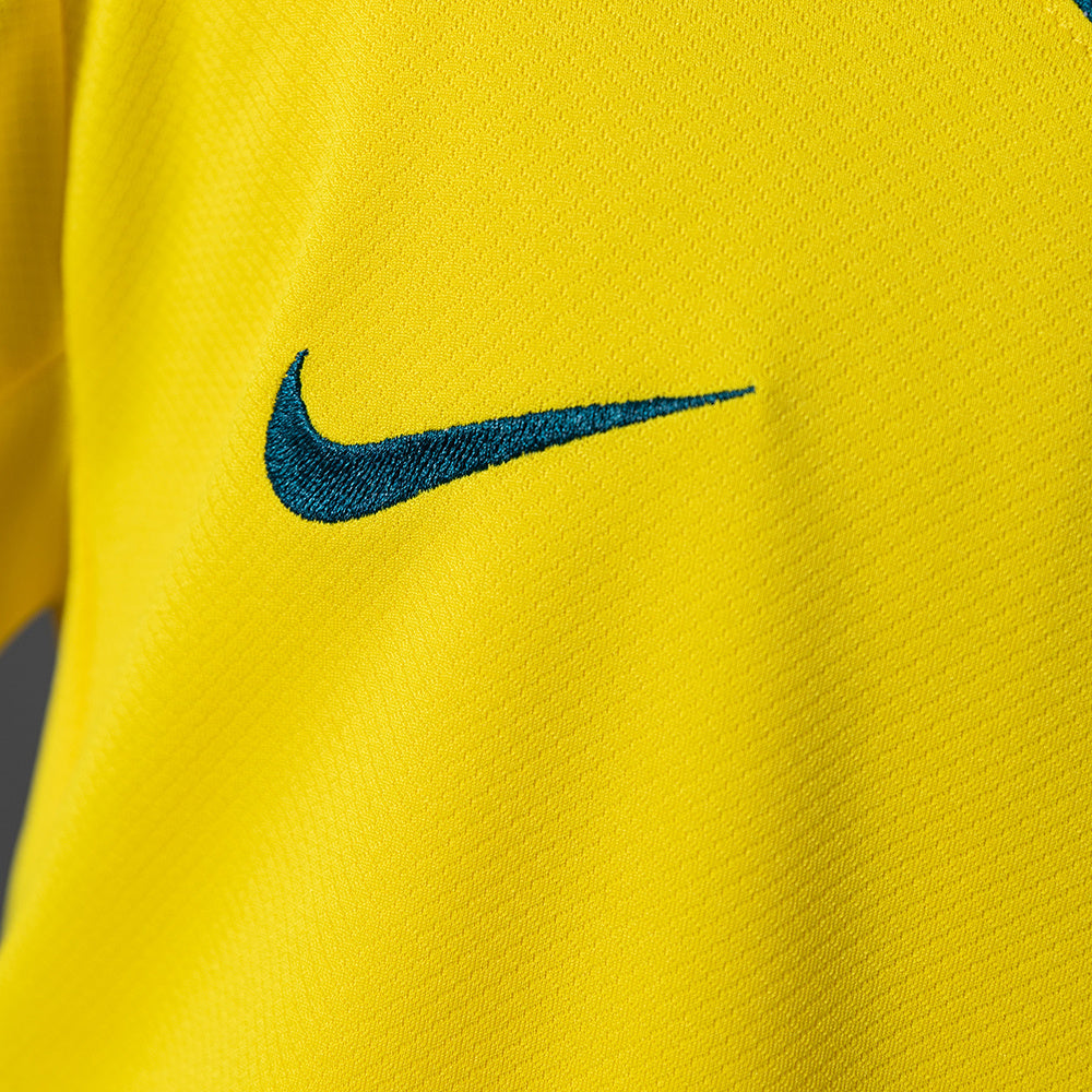 Conjunto Infantil Feminino Brasil 2026 Copa do Mundo I Torcedor