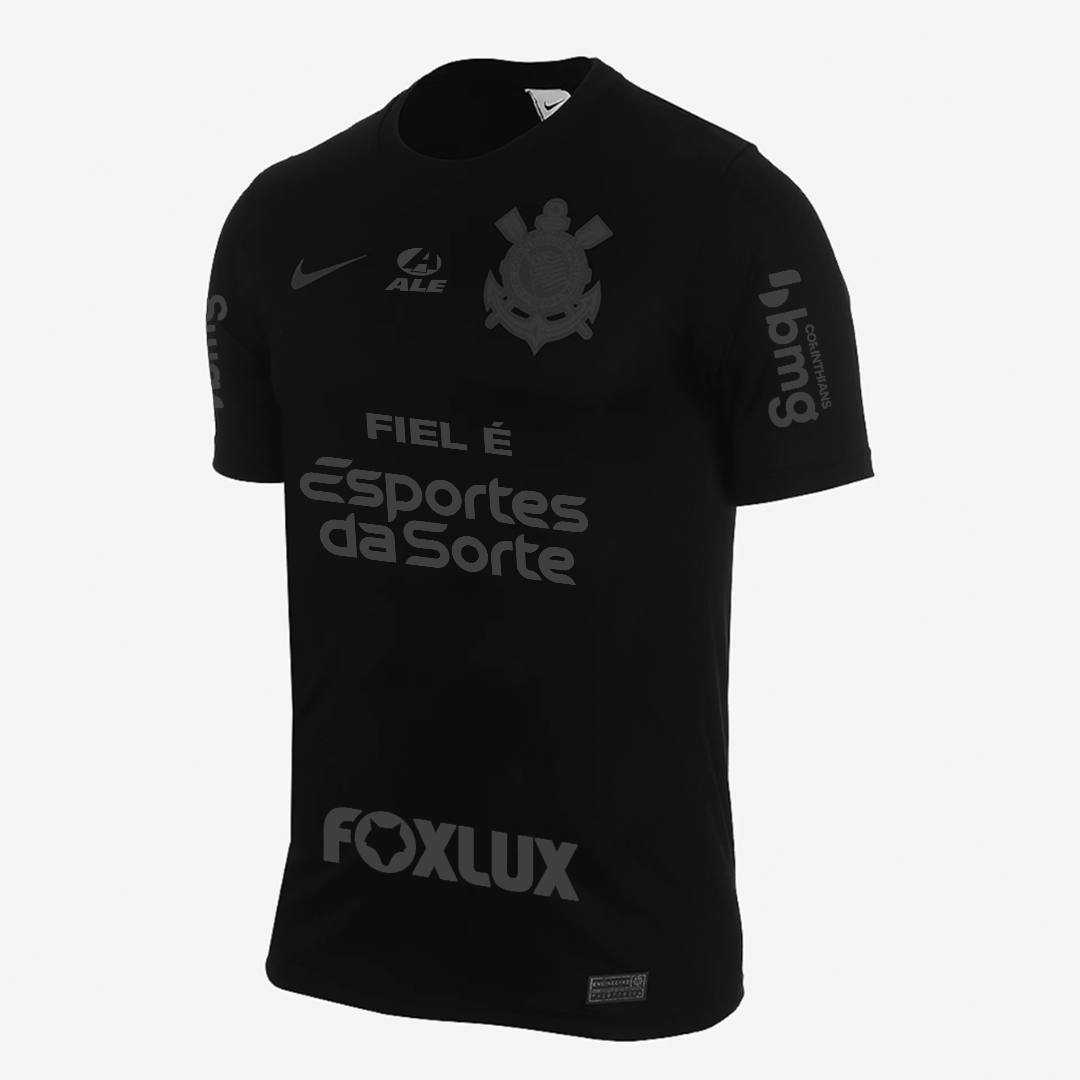Camisa Corinthians 2024/25 II Torcedor Com Patrocínios