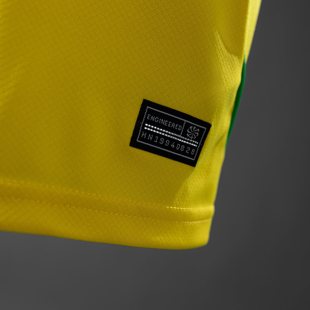 Conjunto Infantil Feminino Brasil 2026 Copa do Mundo I Torcedor
