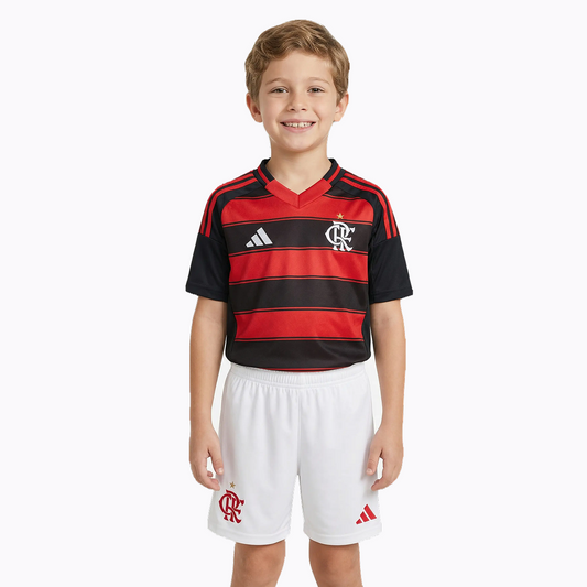 Conjunto Infantil Flamengo 2025/26 I