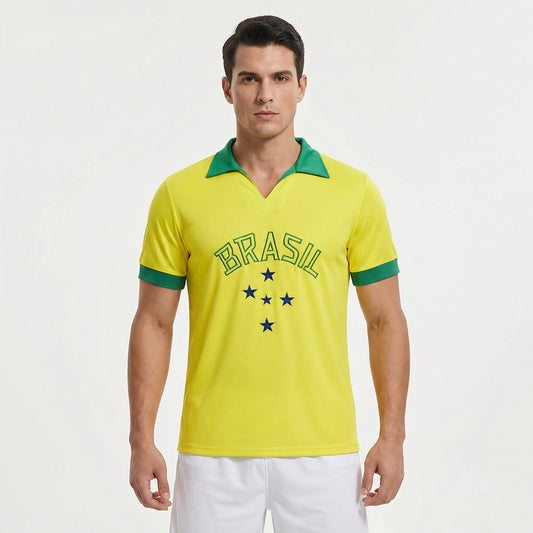 Camisa Retrô Brasil 1958 Masculina