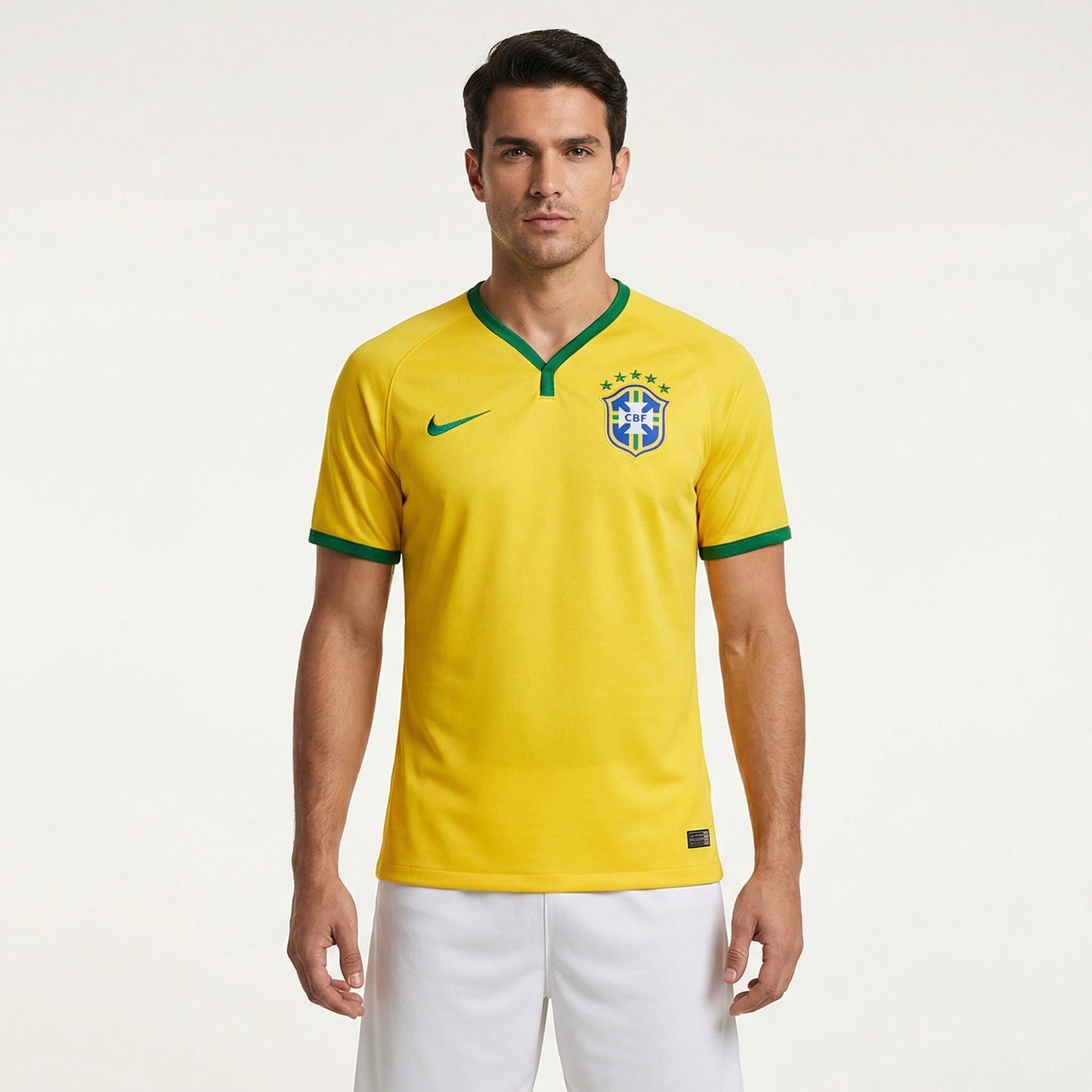 Camisa Retrô Brasil 2014 Masculina