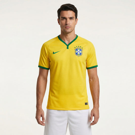 Camisa Retrô Brasil 2014 Masculina