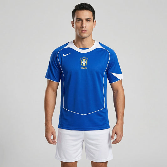 Camisa Retrô Brasil 2004/05 Masculina