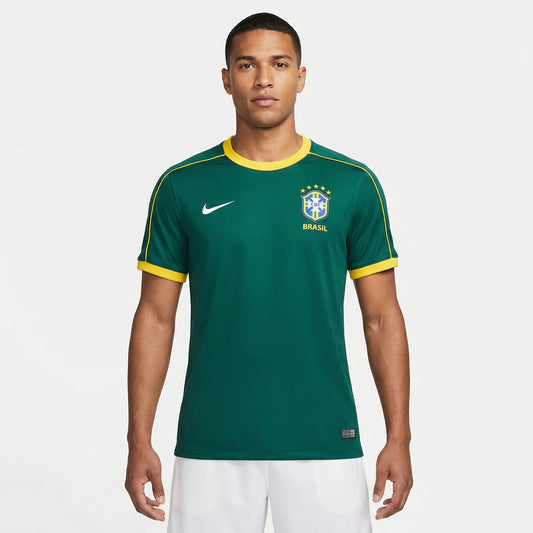 Camisa Retrô Brasil 1998 Goleiro Masculina